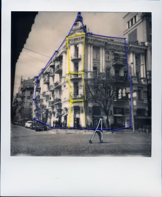 artwork Анастасії Антоненко - - проект Kyiv in Color - Part 2, Polaroids