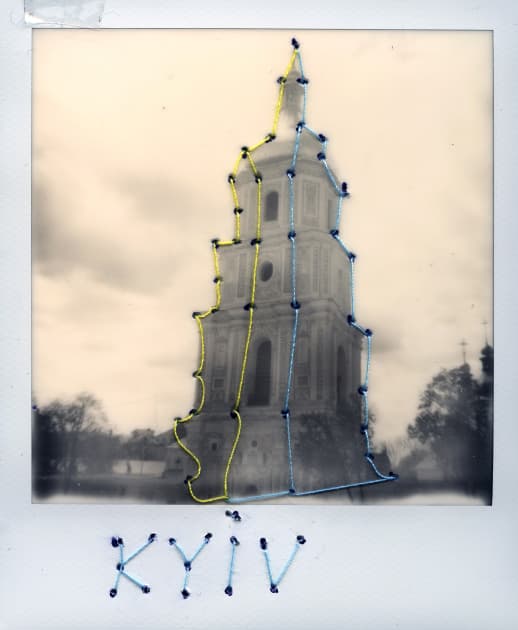 artwork Анастасії Антоненко - - проект Kyiv in Color - Part 2, Polaroids