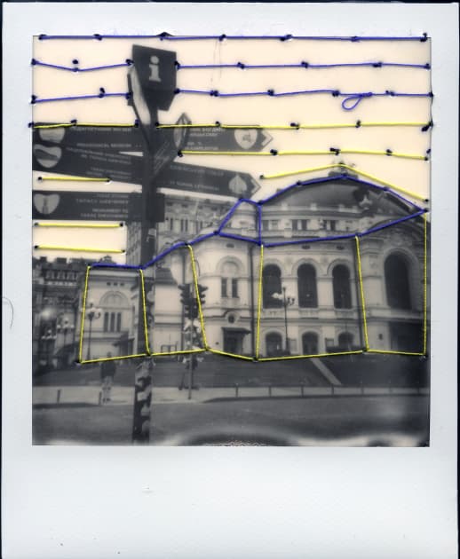 artwork Анастасії Антоненко - - проект Kyiv in Color - Part 2, Polaroids