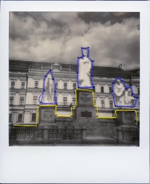 artwork Анастасії Антоненко - - проект Kyiv in Color - Part 2, Polaroids