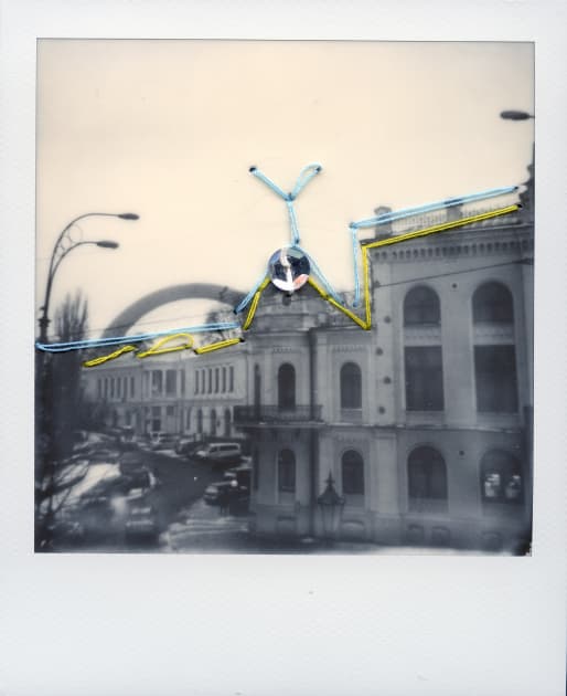 artwork Анастасії Антоненко - - проект Kyiv in Color - Part 2, Polaroids
