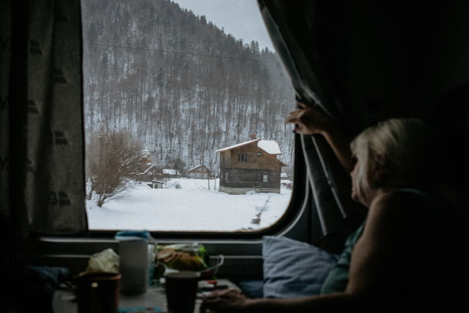 artwork Hanna Hrabarska -  - My Mom Wants to Go Back Home