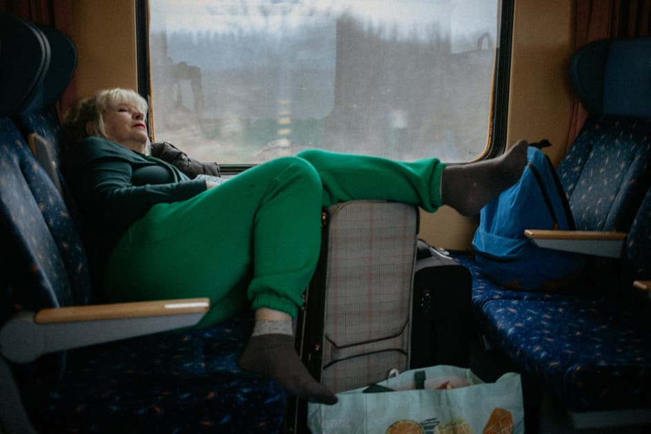 artwork Hanna Hrabarska -  - My Mom Wants to Go Back Home
