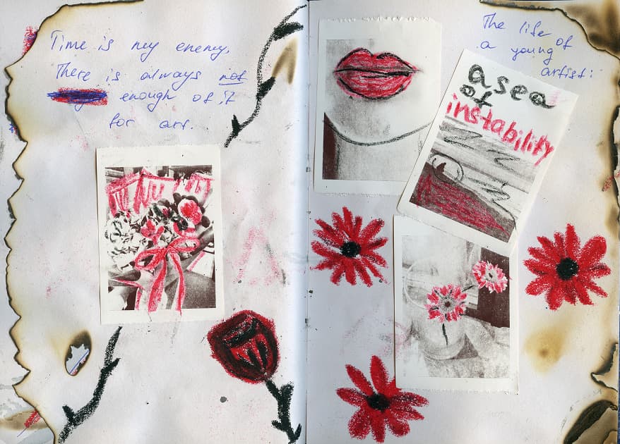 artwork Anastasiia Dekhtiaruk -  - Dreams and Thorns