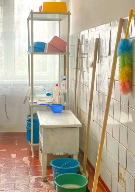 artwork Oksana Nevmerzhytska -  - Hospital. Lost in time