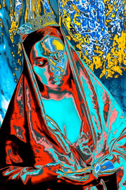 artwork Borysenko Olha -  - My yellow-blue side