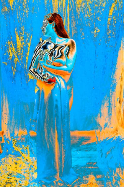 artwork Borysenko Olha -  - My yellow-blue side