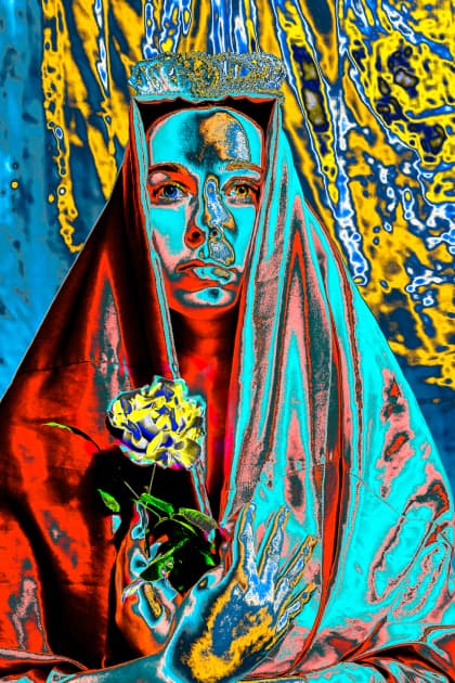 artwork Borysenko Olha -  - My yellow-blue side