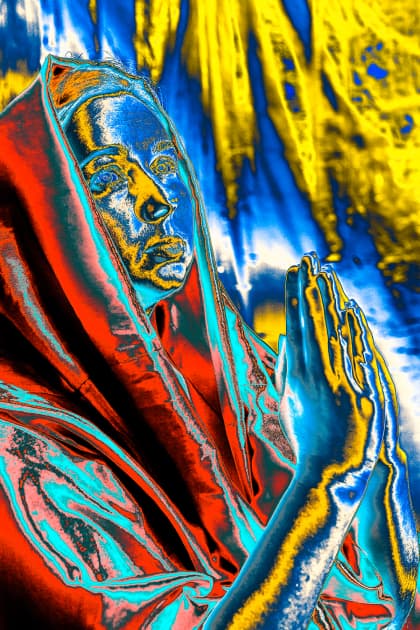 artwork Borysenko Olha -  - My yellow-blue side