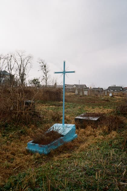 artwork Vika Terekhovska -  -  Cross/Cemetery series