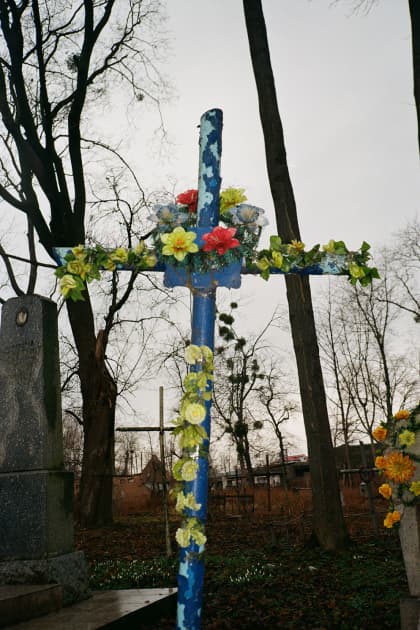 artwork Vika Terekhovska -  -  Cross/Cemetery series