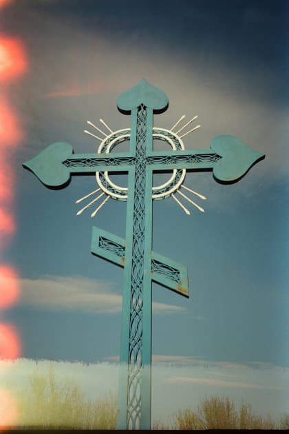 artwork Vika Terekhovska -  -  Cross/Cemetery series