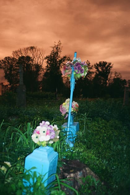 artwork Vika Terekhovska -  -  Cross/Cemetery series