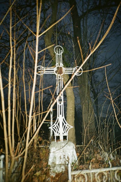 artwork Vika Terekhovska -  -  Cross/Cemetery series