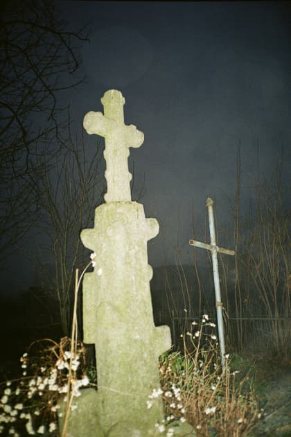 artwork Vika Terekhovska -  -  Cross/Cemetery series