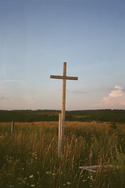 artwork Vika Terekhovska -  -  Cross/Cemetery series
