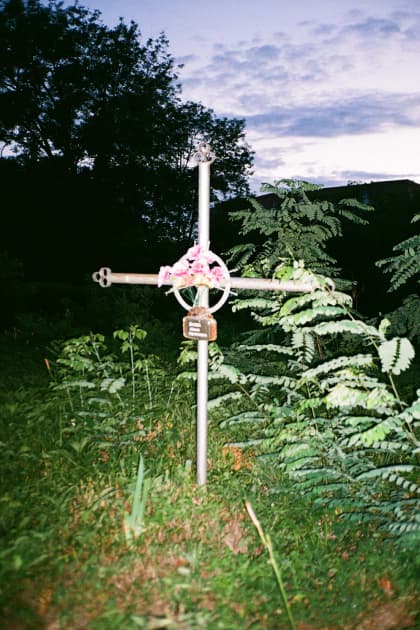 artwork Vika Terekhovska -  -  Cross/Cemetery series