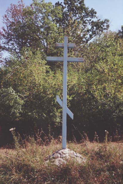 artwork Vika Terekhovska -  -  Cross/Cemetery series