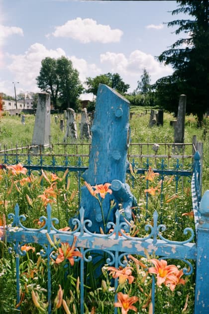 artwork Vika Terekhovska -  -  Cross/Cemetery series
