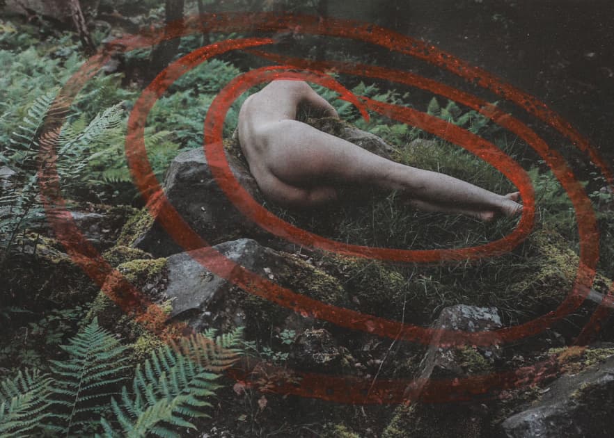 artwork Elvira Lutsenko -  -  I exist