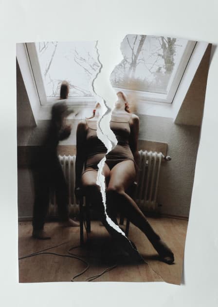artwork Elvira Lutsenko -  -  I exist