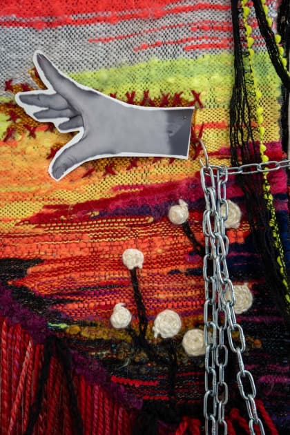 artwork Valeriia Mirhorodchenko -  -  Hell of the first month of the war