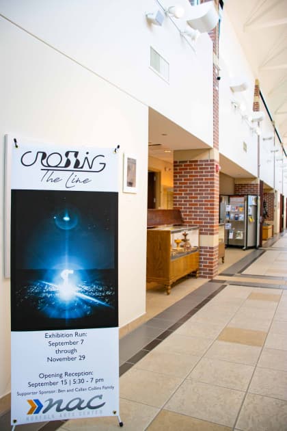 exhibition Crossing the Line